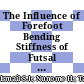 The Influence of Forefoot Bending Stiffness of Futsal Shoes on Multiple V-Cut Run Performance