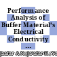 Performance Analysis of Buffer Material’s Electrical Conductivity for the Underwater Antennas