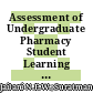 Assessment of Undergraduate Pharmacy Student Learning Styles Using the VARK Questionnaire