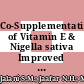 Co-Supplementation of Vitamin E & Nigella sativa Improved the Endometrial Thickness in Mice