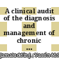 A clinical audit of the diagnosis and management of chronic kidney disease in a primary care clinic