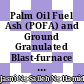 Palm Oil Fuel Ash (POFA) and Ground Granulated Blast-furnace Slag (GGBS) Lightweight Concrete Block