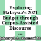Exploring Malaysia’s 2021 Budget through Corpus-Assisted Discourse Studies: (De)legitimation in Online News