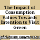 The Impact of Consumption Values Towards Intention to Visit Green Hotel