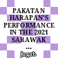 PAKATAN HARAPAN'S PERFORMANCE IN THE 2021 SARAWAK STATE ELECTION