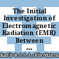 The Initial Investigation of Electromagnetic Radiation (EMR) Between Adults and Children for the Chakra Region