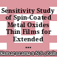 Sensitivity Study of Spin-Coated Metal Oxides Thin Films for Extended Gate Field-Effect Transistor (EGFET) pH Sensor