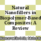 Natural Nanofillers in Biopolymer-Based Composites: A Review