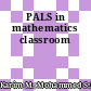 PALS in mathematics classroom