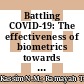 Battling COVID-19: The effectiveness of biometrics towards enhancing security of internet banking in malaysia