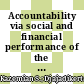 Accountability via social and financial performance of the hospitality sector: the role of market orientation