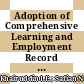 Adoption of Comprehensive Learning and Employment Record (CLER): A Literature Review