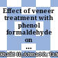 Effect of veneer treatment with phenol formaldehyde on physical and wetting properties of oil palm stem (Ops) plywood
