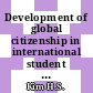 Development of global citizenship in international student exchange programs in ASEAN+3 countries: The mediating role of host university academic experiences