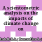 A scientometric analysis on the impacts of climate change on molluscs