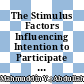 The Stimulus Factors Influencing Intention to Participate in Shopping during the Distribution of the 12.12 Online Shopping Festivals in Malaysia
