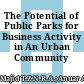 The Potential of Public Parks for Business Activity in An Urban Community