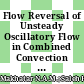 Flow Reversal of Unsteady Oscillatory Flow in Combined Convection Fully Developed Vertical Channel