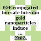 EGF-conjugated bio-safe luteolin gold nanoparticles induce cellular toxicity and cell death mediated by site-specific rapid uptake in human triple negative breast cancer cells