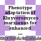 Phenotype adaptation of Kluyveromyces marxianus for enhanced conversion of biomass into xylitol