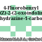 4-Fluorobenzyl (Z)-2-(2-oxoindolin-3-ylidene) hydrazine-1-carbodithioate
