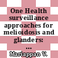 One Health surveillance approaches for melioidosis and glanders: The Malaysian perspective
