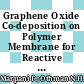 Graphene Oxide Co-deposition on Polymer Membrane for Reactive Separation in Enzyme Membrane Reactor