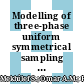 Modelling of three-phase uniform symmetrical sampling digital pwm for power converter