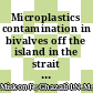 Microplastics contamination in bivalves off the island in the strait of malacca and its potential health risks