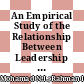 An Empirical Study of the Relationship Between Leadership Practice in Training Programs and Skill Development: Motivational Climate as Mediating