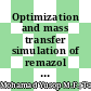 Optimization and mass transfer simulation of remazol brilliant blue R dye adsorption onto meranti wood based activated carbon