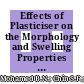 Effects of Plasticiser on the Morphology and Swelling Properties of Cellulose-based Hydrogels Derived from Wastepaper