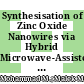 Synthesisation of Zinc Oxide Nanowires via Hybrid Microwave-Assisted Sonochemical Technique at Various Microwave Power