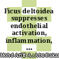 Ficus deltoidea suppresses endothelial activation, inflammation, monocytes adhesion and oxidative stress via NF-κB and eNOS pathways in stimulated human coronary artery endothelial cells