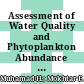 Assessment of Water Quality and Phytoplankton Abundance in Tuba Island, Malaysia