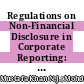 Regulations on Non-Financial Disclosure in Corporate Reporting: A Thematic Review