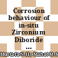 Corrosion behaviour of in-situ Zirconium Diboride (ZrB2) reinforced by Aluminium-Copper (Al-Cu) alloy metal matrix composite