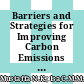 Barriers and Strategies for Improving Carbon Emissions Management Approaches in Malaysian Construction