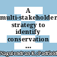 A multi-stakeholder strategy to identify conservation priorities in Peninsular Malaysia