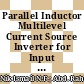 Parallel Inductor Multilevel Current Source Inverter for Input Ripple Current Reduction in PEM Fuel Cell Applications
