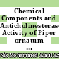 Chemical Components and Anticholinesterase Activity of Piper ornatum N.E.Br Volatile Oil