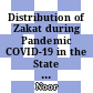 Distribution of Zakat during Pandemic COVID-19 in the State of Perak: An analytical studies from the perspective of Maqasid Al-Shariah
