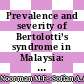 Prevalence and severity of Bertolotti’s syndrome in Malaysia: A common under diagnosis
