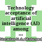 Technology acceptance of artificial intelligence (AI) among heads of finance and accounting units in the shared service industry