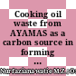 Cooking oil waste from AYAMAS as a carbon source in forming multilayer graphene films