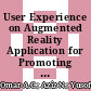 User Experience on Augmented Reality Application for Promoting Asnaf Care