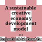 A sustainable creative economy development model using a penta-helix approach based on local wisdom in Magelang City, Indonesia