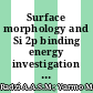Surface morphology and Si 2p binding energy investigation of multilayer porous silicon nanostructure