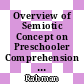 Overview of Semiotic Concept on Preschooler Comprehension in Behaviour Change