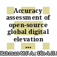 Accuracy assessment of open-source global digital elevation models (GDEMs) with global navigation satellite system (GNSS) levelling